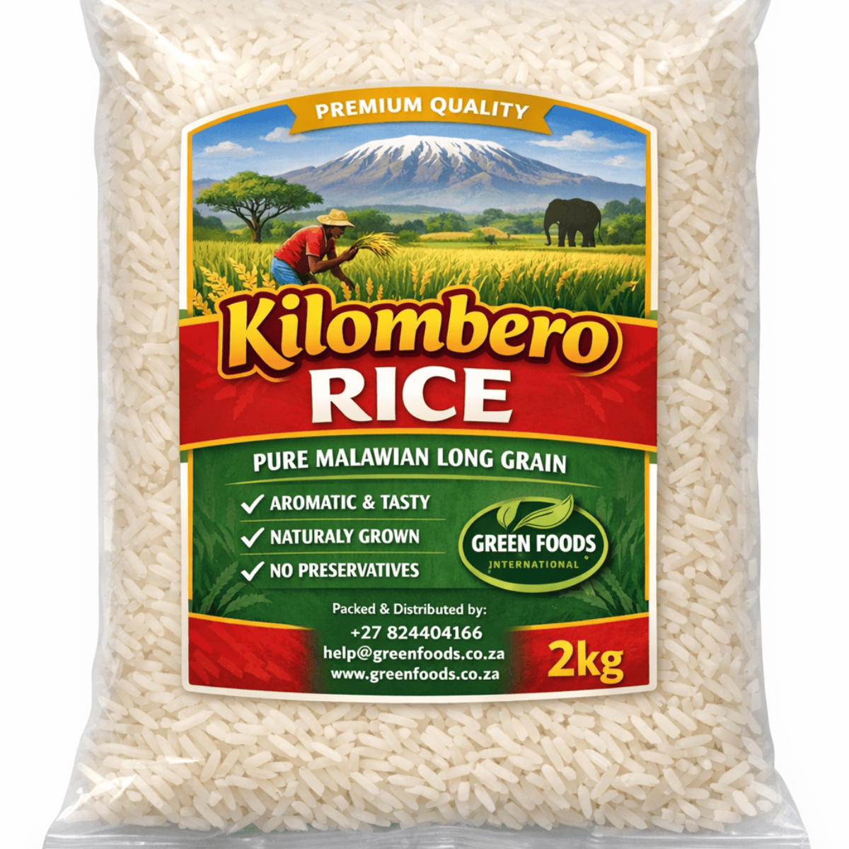 Kilombero Rice - 2kg